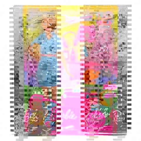 BARBIE ΕΤΟΙΜΗ ΓΙΑ ΤΑΞΙΔΙ  / Barbie-Κούκλες Μόδας   